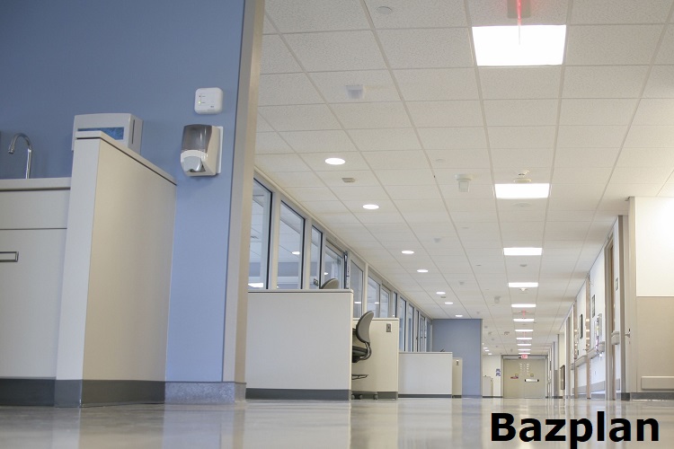 Hastane led panel aydınlatma armatürleri örneği